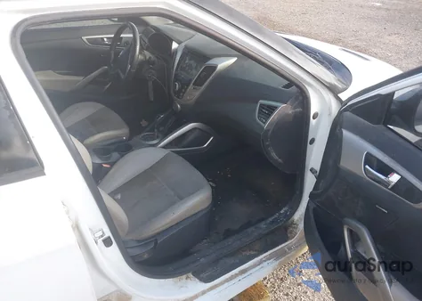 2013 Hyundai Veloster Base W/Gray из США, поврежденный, VIN KMHTC6AD4DU140121